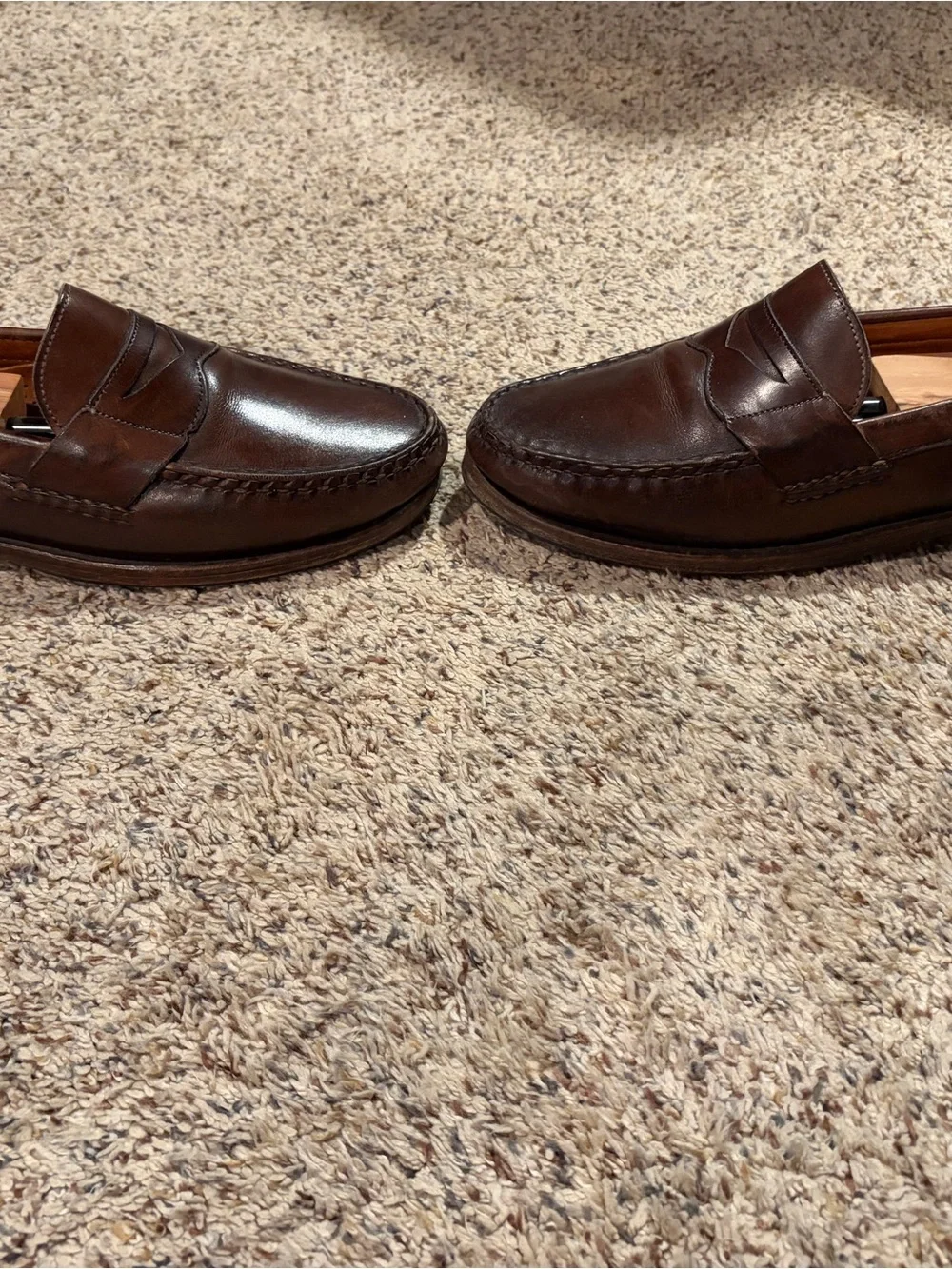 Allen Edmonds “Cavanaugh” Penny Loafers - Brown